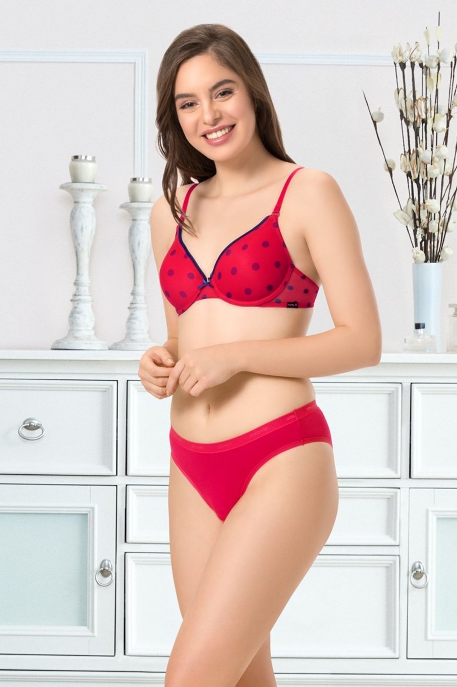 Bras every de Every De Bae Full Cover Padded Underwired T-Shirt Bra Crimson  ⋆ Explorpopclothes